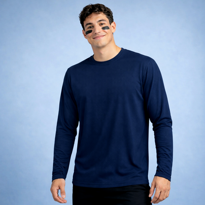 Playera Deportiva Dry Fit Manga Larga Hombre Protección Solar Uv Upf 25+
