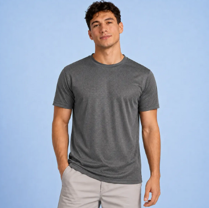 Playera Deportiva Manga Corta Dry Fit Hombre Protección Uv Upf25+