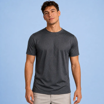 Playera Deportiva Manga Corta Dry Fit Hombre Protección Uv Upf25+