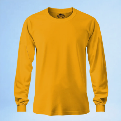 Playera Hombre Manga Larga Varios Colores 100% Algodón