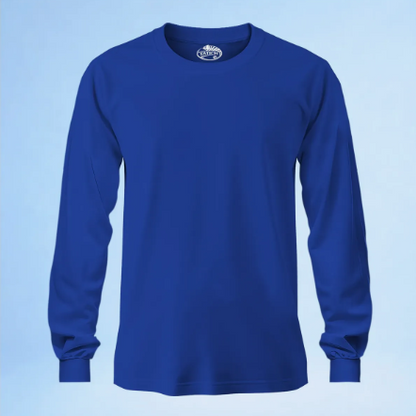Playera Hombre Manga Larga Varios Colores 100% Algodón