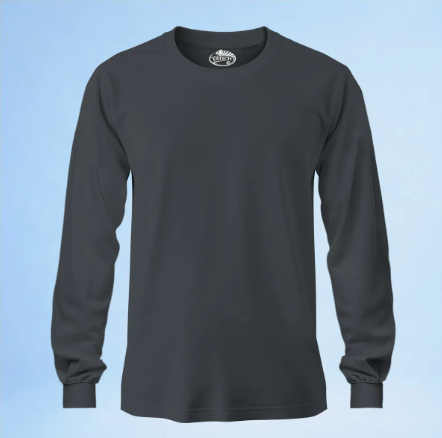 Playera Hombre Manga Larga Varios Colores 100% Algodón