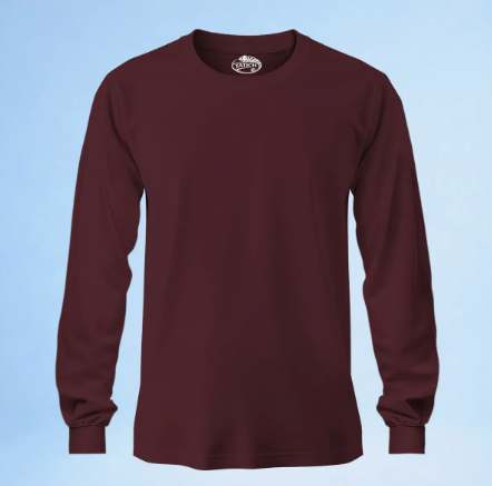 Playera Hombre Manga Larga Varios Colores 100% Algodón