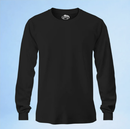 Playera Hombre Manga Larga Varios Colores 100% Algodón