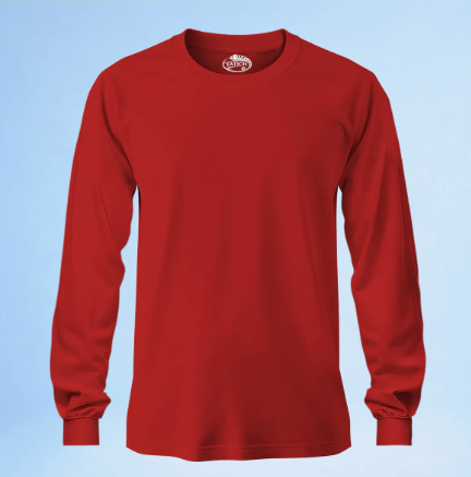 Playera Hombre Manga Larga Varios Colores 100% Algodón
