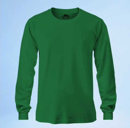Playera Hombre Manga Larga Varios Colores 100% Algodón