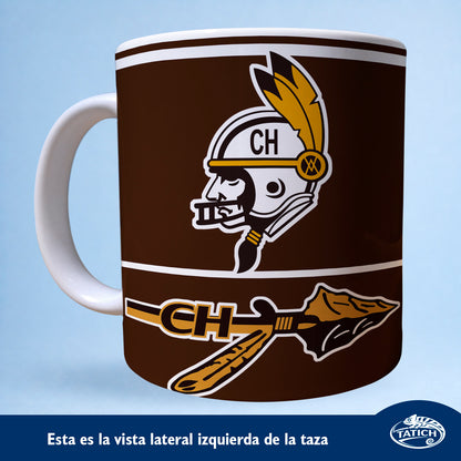 Taza Personalizada Coyoacán Cherokees FADEMAC Football Americano